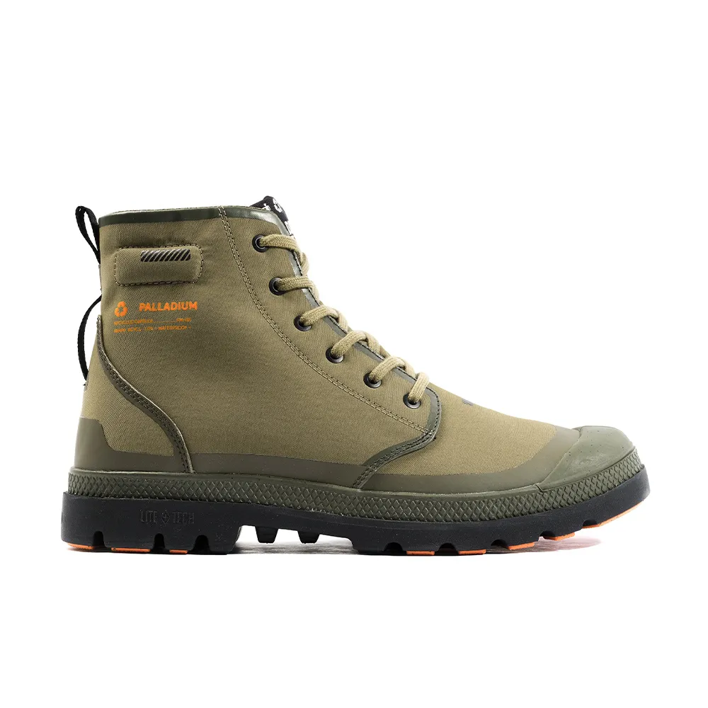 PALLADIUM PAMPA RCYCL LITE+ WP+再生科技輕量防水靴-男-黑 歷史價格詳細信息