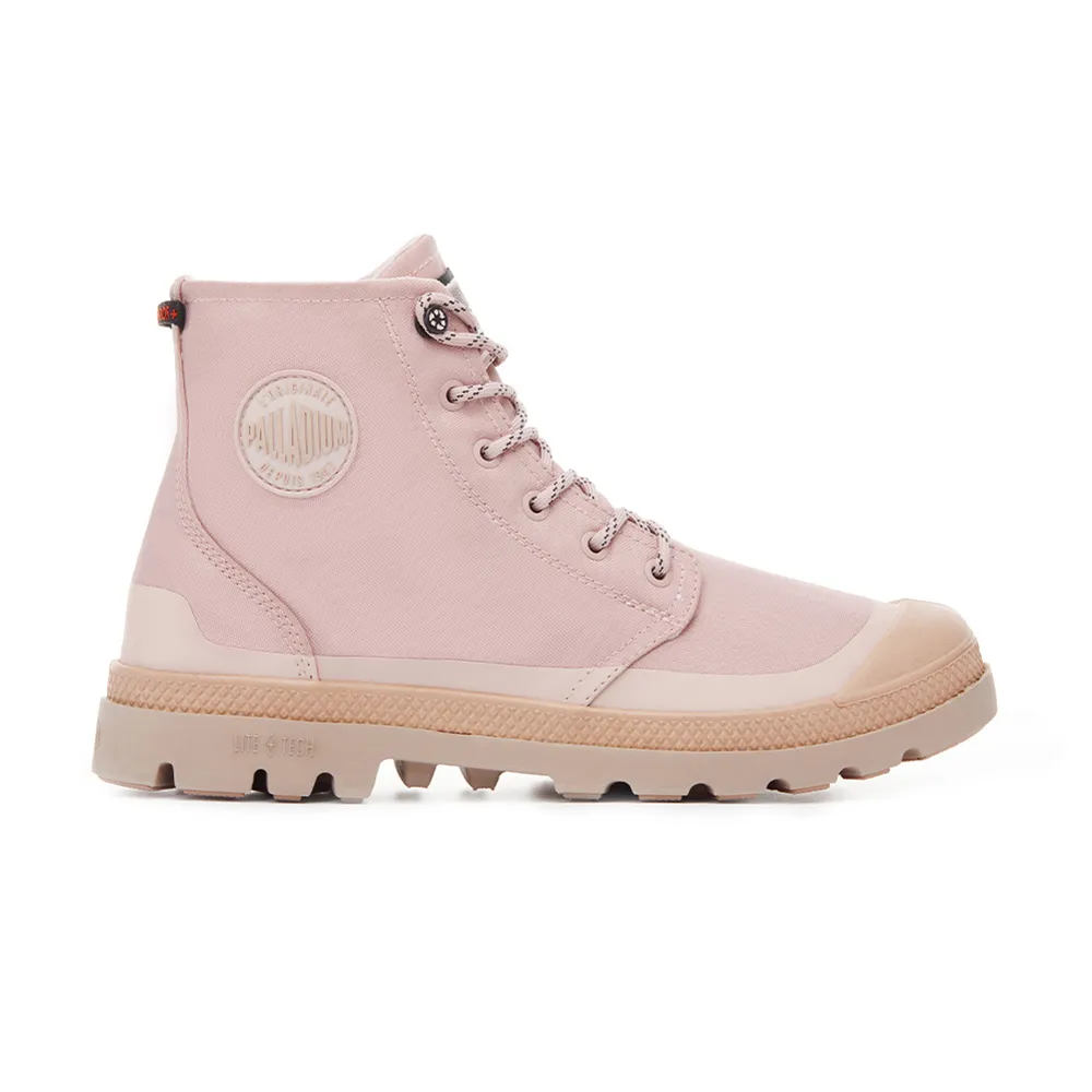 PALLADIUM PAMPA RCYCL LITE+WP+ ZIP再生科技輕量拉鍊橘標防水靴-中性-玫瑰粉 歷史價格詳細信息