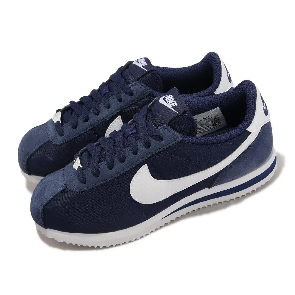 Nike 耐吉 休閒鞋 Cortez 男鞋 白 黑勾 復古 經典 皮革 阿甘鞋 DM4044-100 歷史價格詳細信息