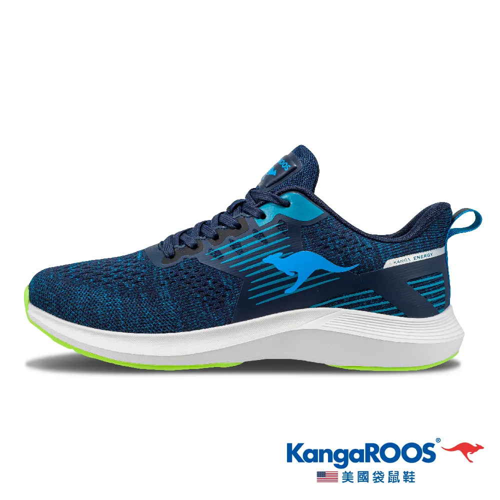 【KangaROOS 美國袋鼠鞋】男 RUN LUNAR 輕量跑鞋 輕質透氣 緩震回彈 (海軍藍/橘-KM41587) 歷史價格詳細信息