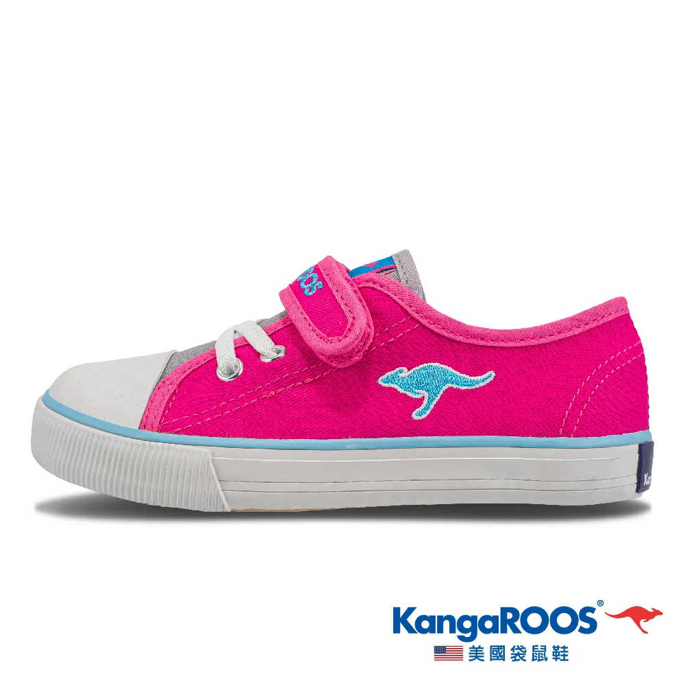 KangaROOS 美國袋鼠 魔鬼氈 運動鞋 中大童 粉 R8574(KK21472) 歷史價格詳細信息