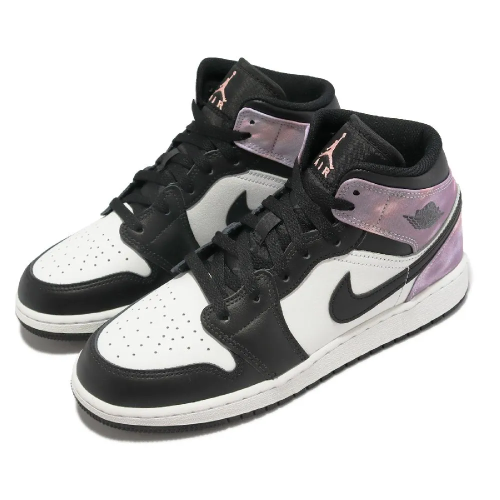 Nike 耐吉 休閒鞋 Jordan 1 Mid Alt PS 中童鞋 小朋友 黑 灰 AJ1 中筒 喬丹 魔鬼氈 DR9745-006 歷史價格詳細信息