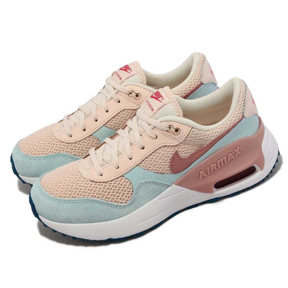 休閒鞋 Air Max Systm GS 大童 女鞋 綠 黑 氣墊 復古 麂皮 DQ0284-007 歷史價格詳細信息