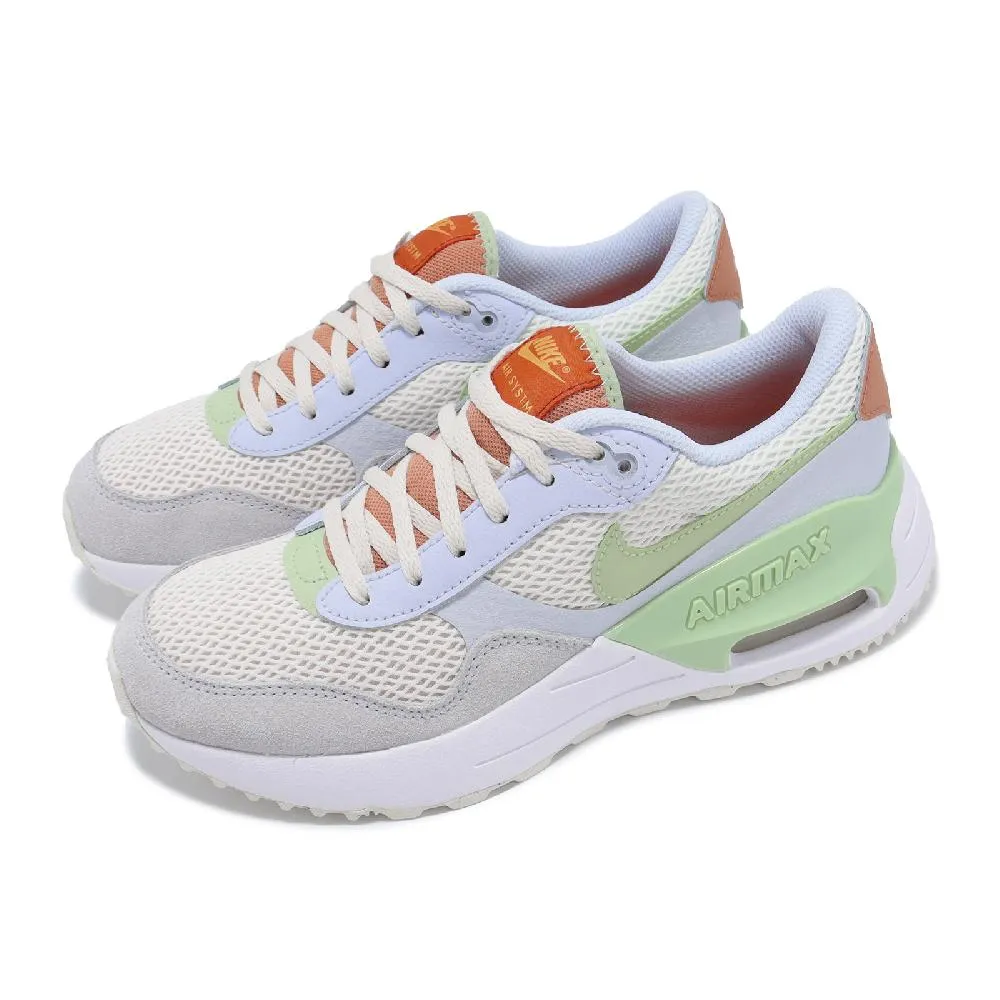 休閒鞋 Air Max Systm GS 大童 女鞋 綠 黑 氣墊 復古 麂皮 DQ0284-007 歷史價格詳細信息