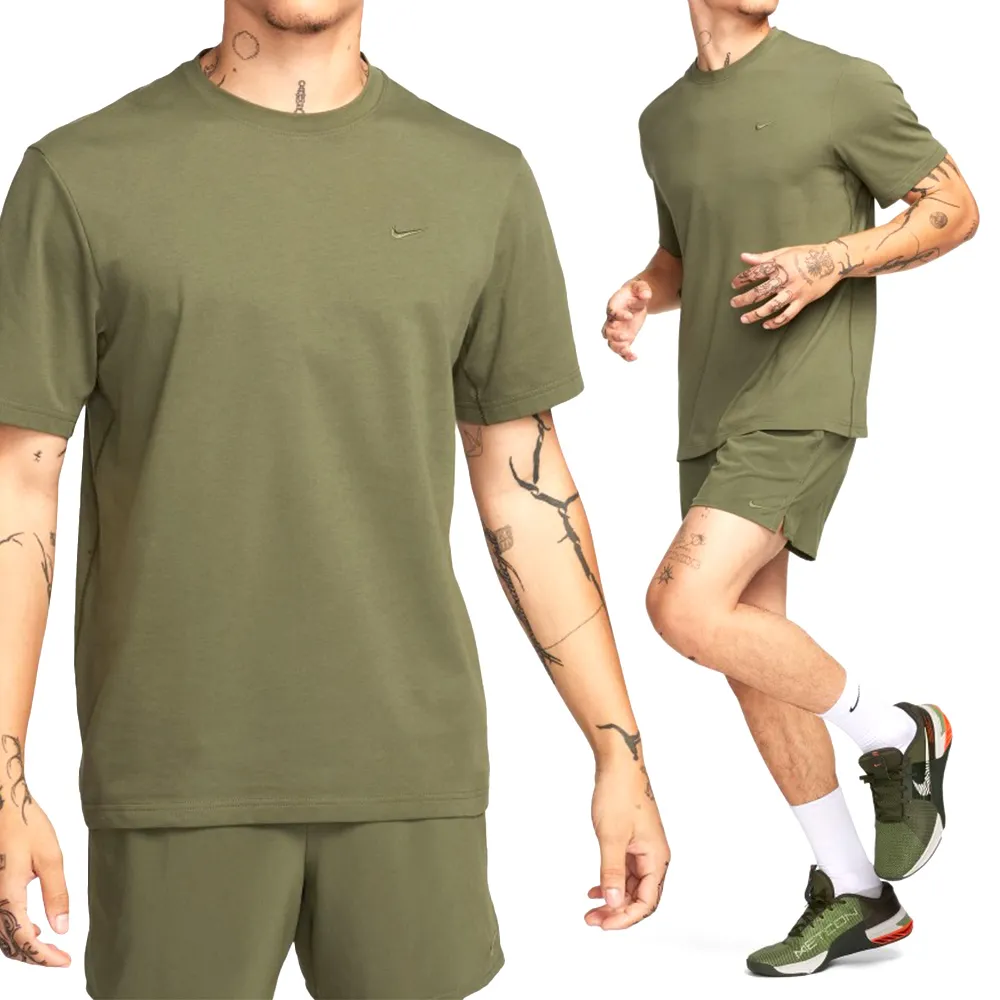 NIKE AS M NK DF PRIMARY STMT SS 男 軍綠 刺繡LOGO 素T 短T 短袖 穿搭 DV9832-222 歷史價格詳細信息