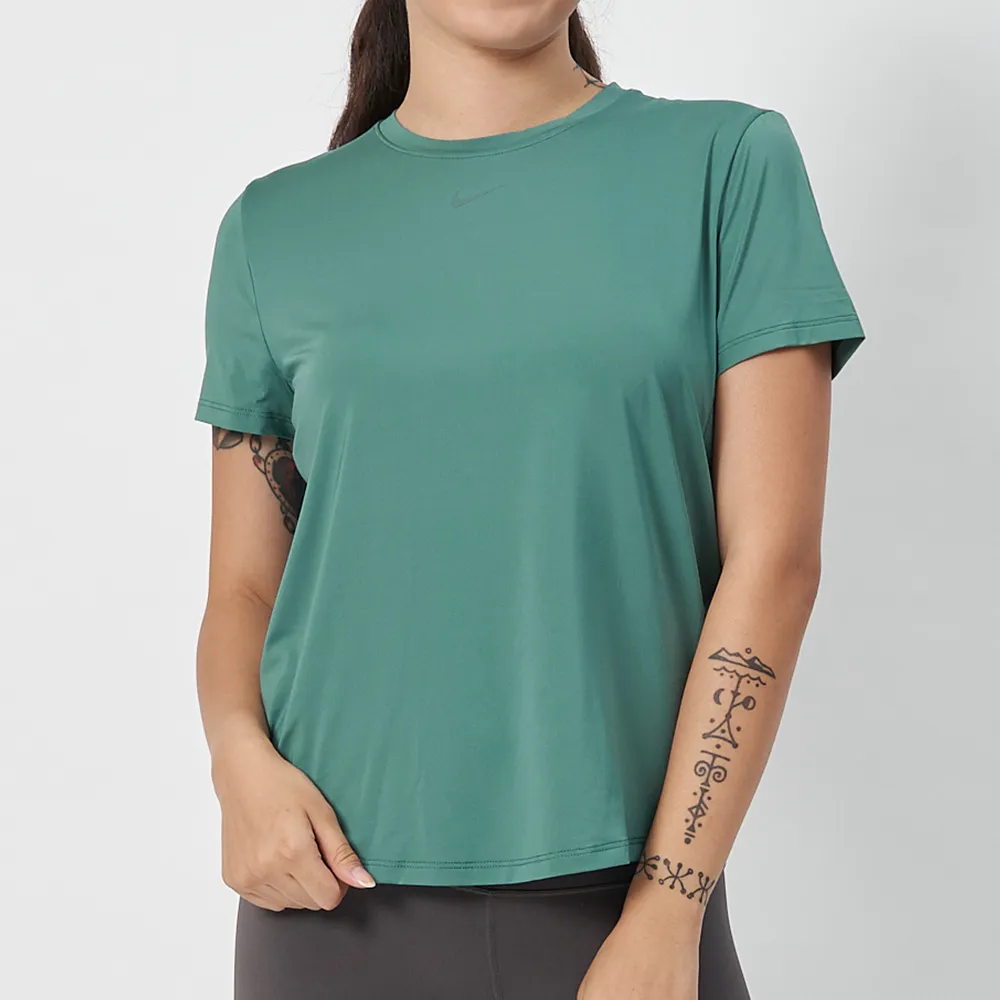Nike ONE DF BREATHE STD SS 女 綠 網眼 運動 休閒 排汗 透氣 短褲 DX0132-343 歷史價格詳細信息