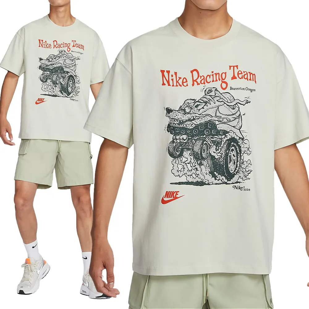 Nike 短袖 NSW Max90 男款 白 墨綠 兩色 短T 寬鬆 純棉 波紋 中磅數 任選 【ACS】 歷史價格詳細信息