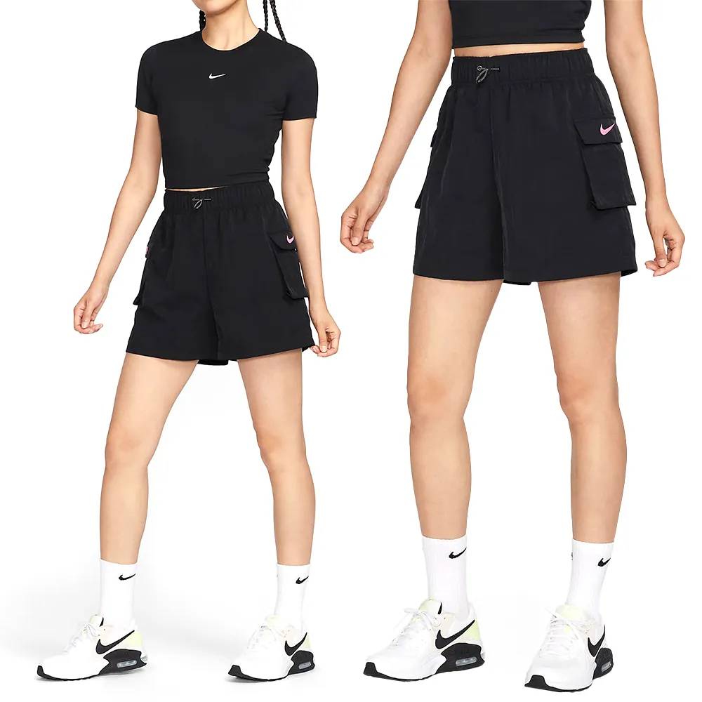 NIKE NSW SHORT 黑色 運動短褲 女生 運動褲 吸濕排汗慢跑 訓練 網眼 透氣 BV4851-010 歷史價格詳細信息