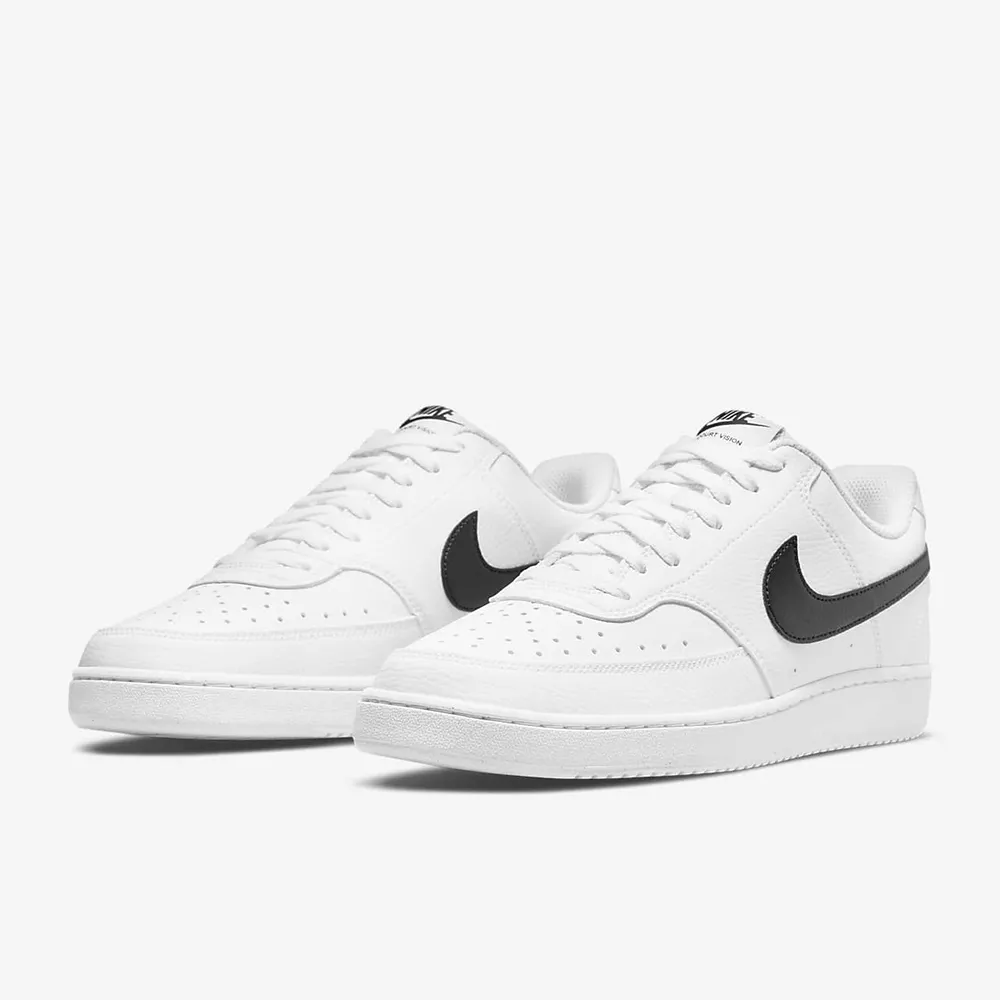 【NIKE】NIKE COURT VISION LO NN 男鞋 休閒鞋 皮革 黑色-DH2987002 歷史價格詳細信息