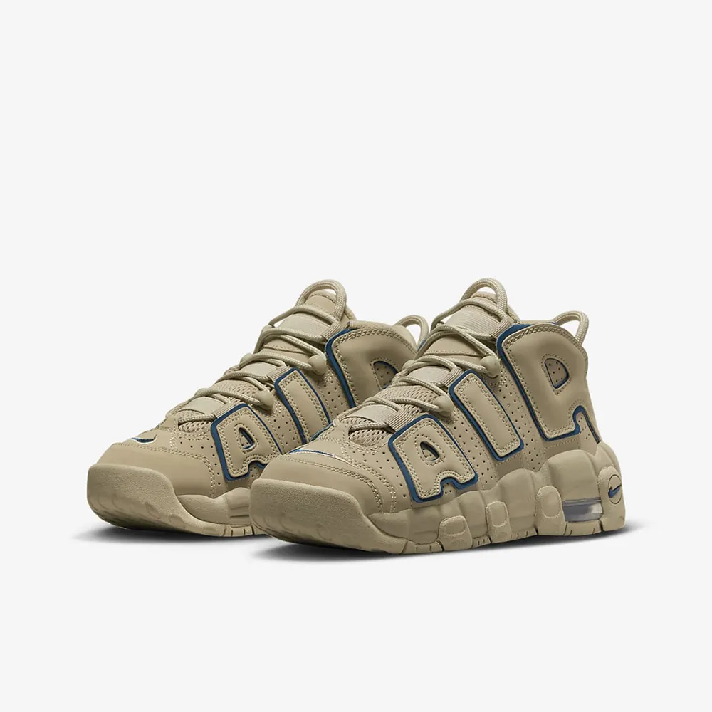 【NIKE】NIKE AIR MORE UPTEMPO 休閒鞋 童鞋 中大童 藍白-DM1023400 歷史價格詳細信息