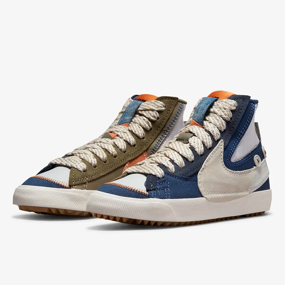 NIKE W BLAZER MID 77 JUMBO 女休閒鞋 DQ1471101 白粉 歷史價格詳細信息