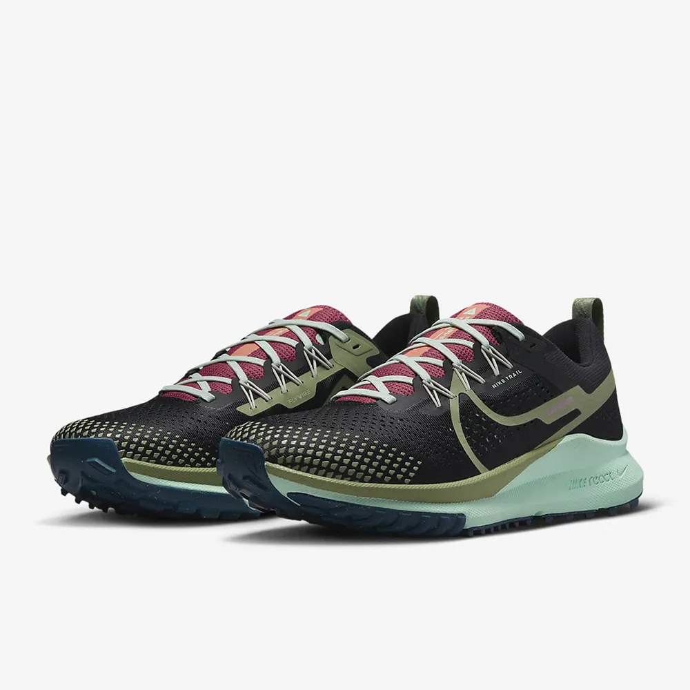 Nike React Pegasus Trail 4 [DJ6158-002] 男 慢跑鞋 運動 路跑 越野 灰 螢黃 歷史價格詳細信息