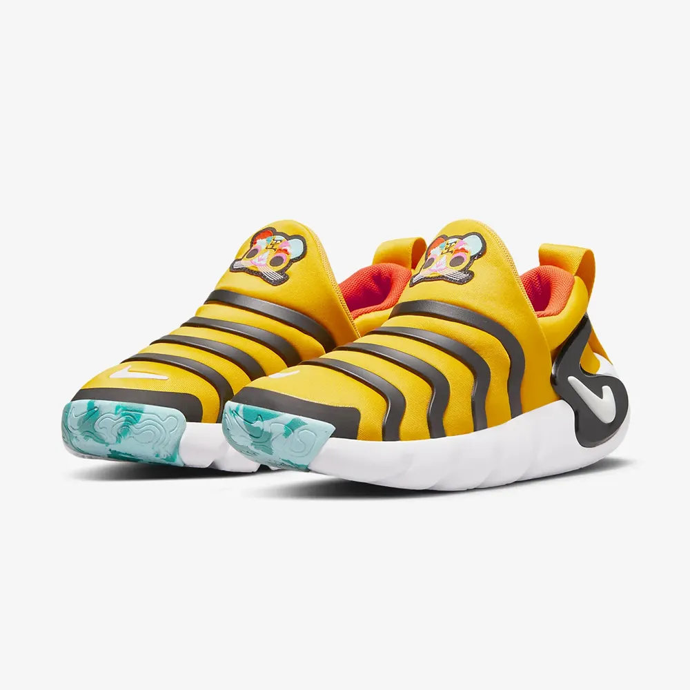 Nike Dynamo Go SE PS [FV3650-081] 中童 休閒鞋 運動 毛毛蟲鞋 舒適 輕量 淺綠 橘 歷史價格詳細信息