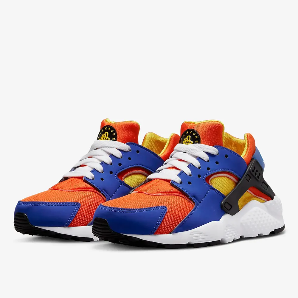 Nike 童鞋 Huarache Run GS 大童鞋 女鞋 白 粉 武士鞋 休閒鞋 襪套式 FD4632-181 歷史價格詳細信息