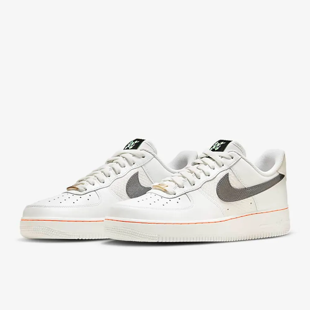 Nike Air Force 1 '07 Lv8 [FN8892-191] 男 休閒鞋 經典 AF1 金牌 蛇紋 白灰 歷史價格詳細信息