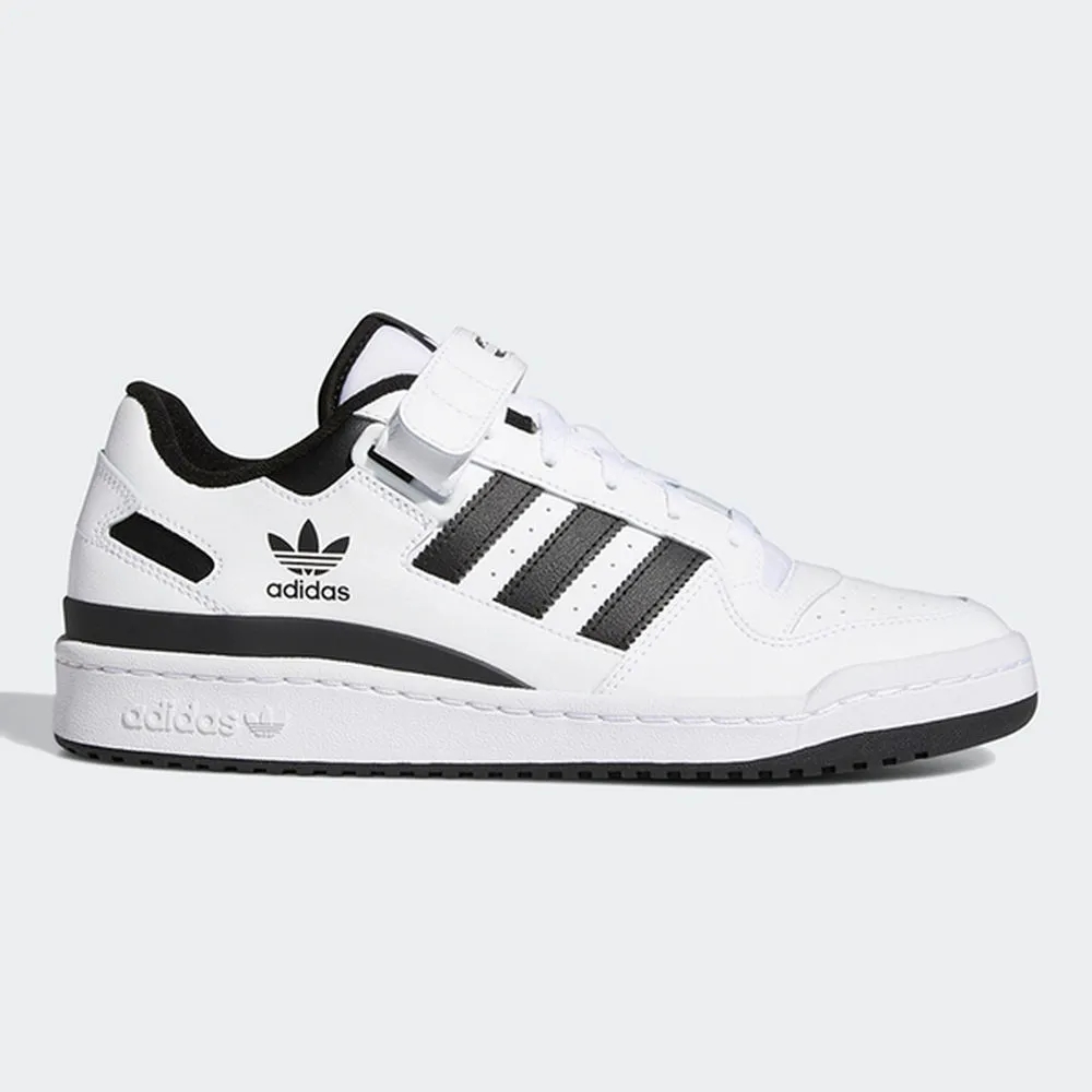 Adidas Forum Low FY7757 男 休閒鞋 運動 經典 復古 魔鬼氈 低筒 舒適 穿搭 愛迪達 白黑 歷史價格詳細信息