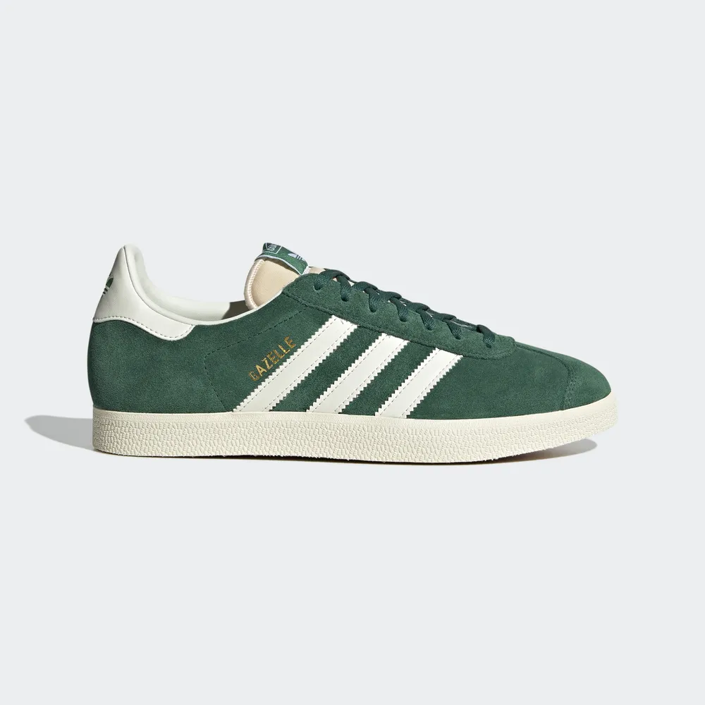 【ADIDAS】GAZELLE 休閒鞋 男鞋 綠色-GY7338 歷史價格詳細信息