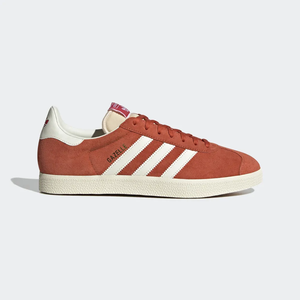 adidas 休閒鞋 Gazelle 橘紅 磚紅 米白 三葉草 愛迪達 男鞋 女鞋 【ACS】 GY7339 歷史價格詳細信息