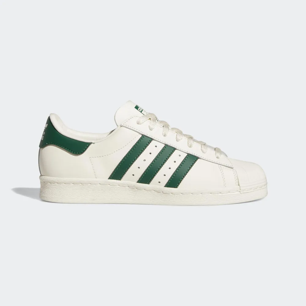 adidas 休閒鞋 Superstar 82 白 綠 貝殼頭 小白鞋 三葉草 男鞋 【ACS】 GW6011 歷史價格詳細信息