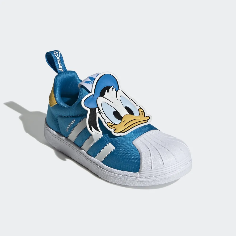 Disney X adidas Superatar 360 C 童鞋 中童 小朋友 聯名 點點 白 三葉草 愛迪達 HQ4080 歷史價格詳細信息