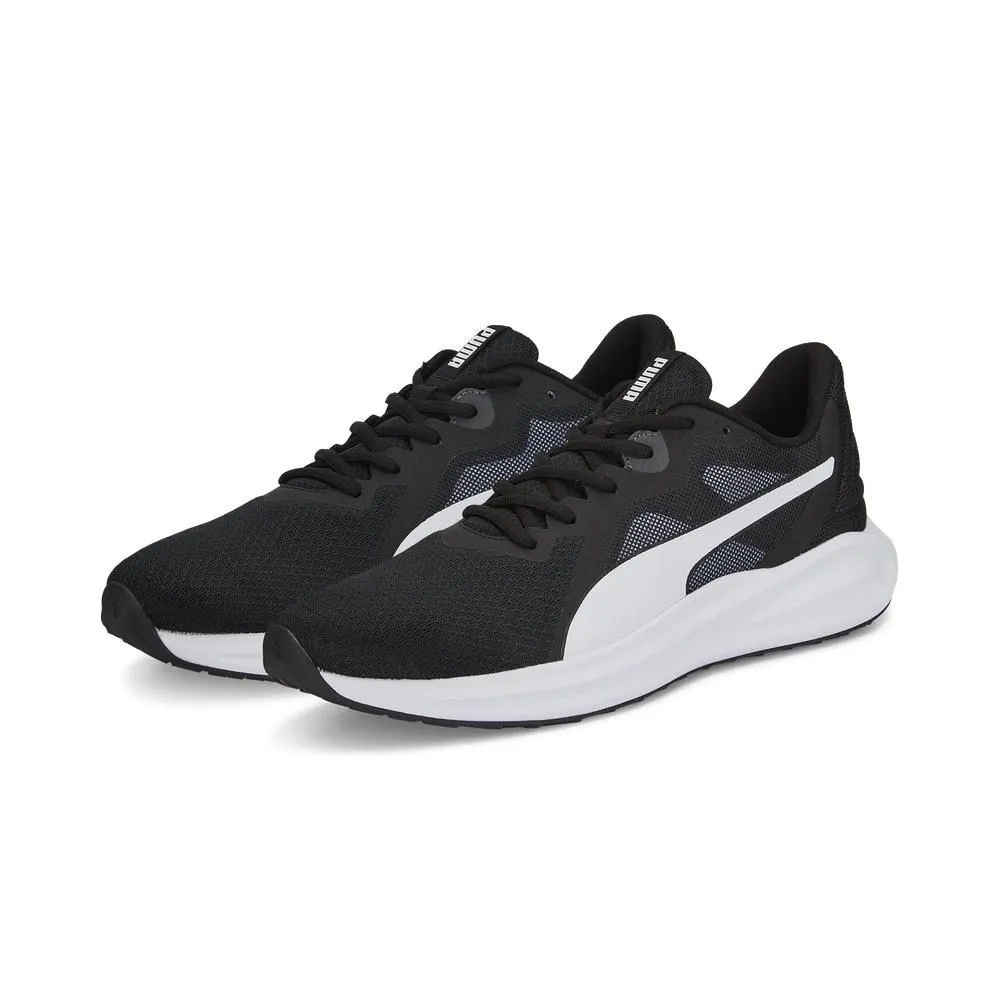 PUMA Twitch Runner Jr 鞋帶 慢跑鞋 大童 黑 R9142 (38453701) 歷史價格詳細信息