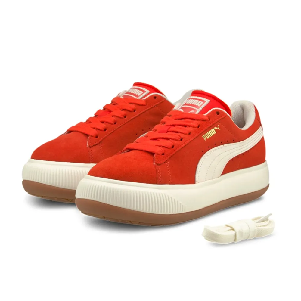 PUMA Suede Mayu 女款 JOLIN同款 厚底 休閒鞋 38068602 歷史價格詳細信息