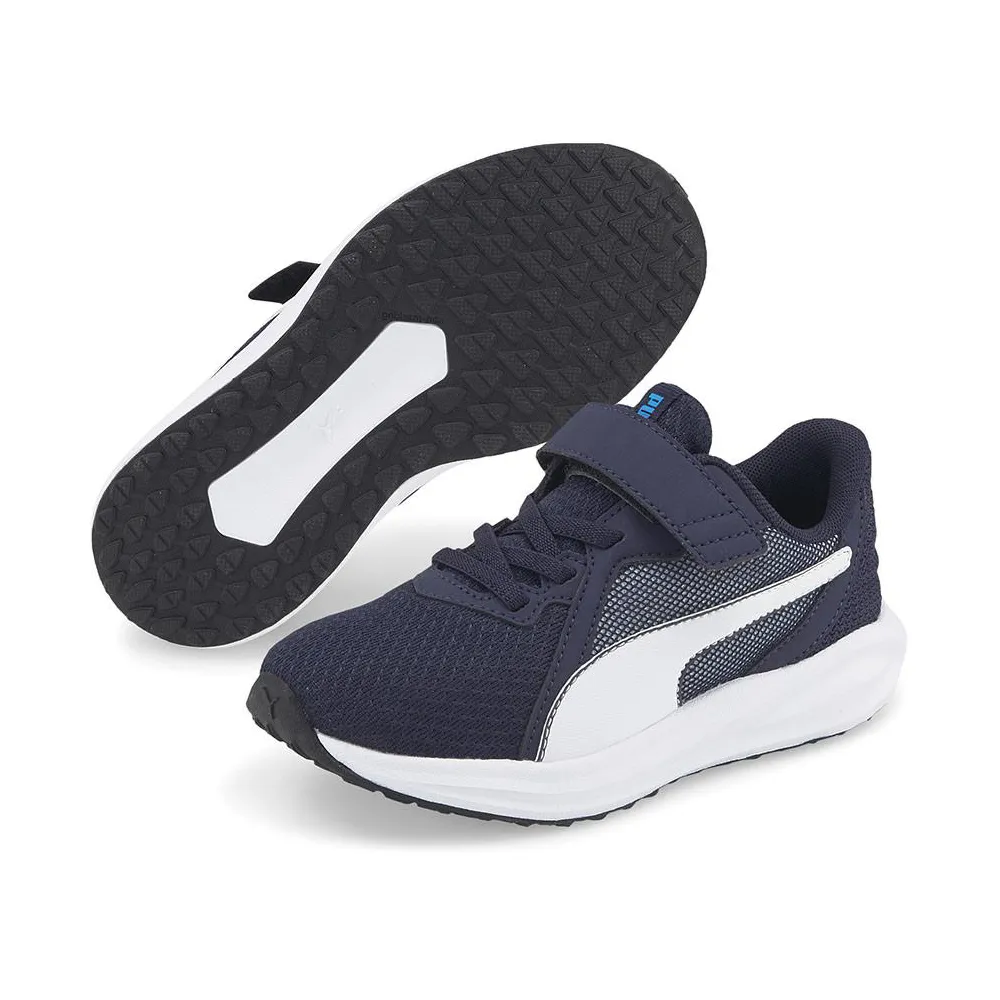 PUMA Twitch Runner Jr 鞋帶 慢跑鞋 大童 黑 R9142 (38453701) 歷史價格詳細信息