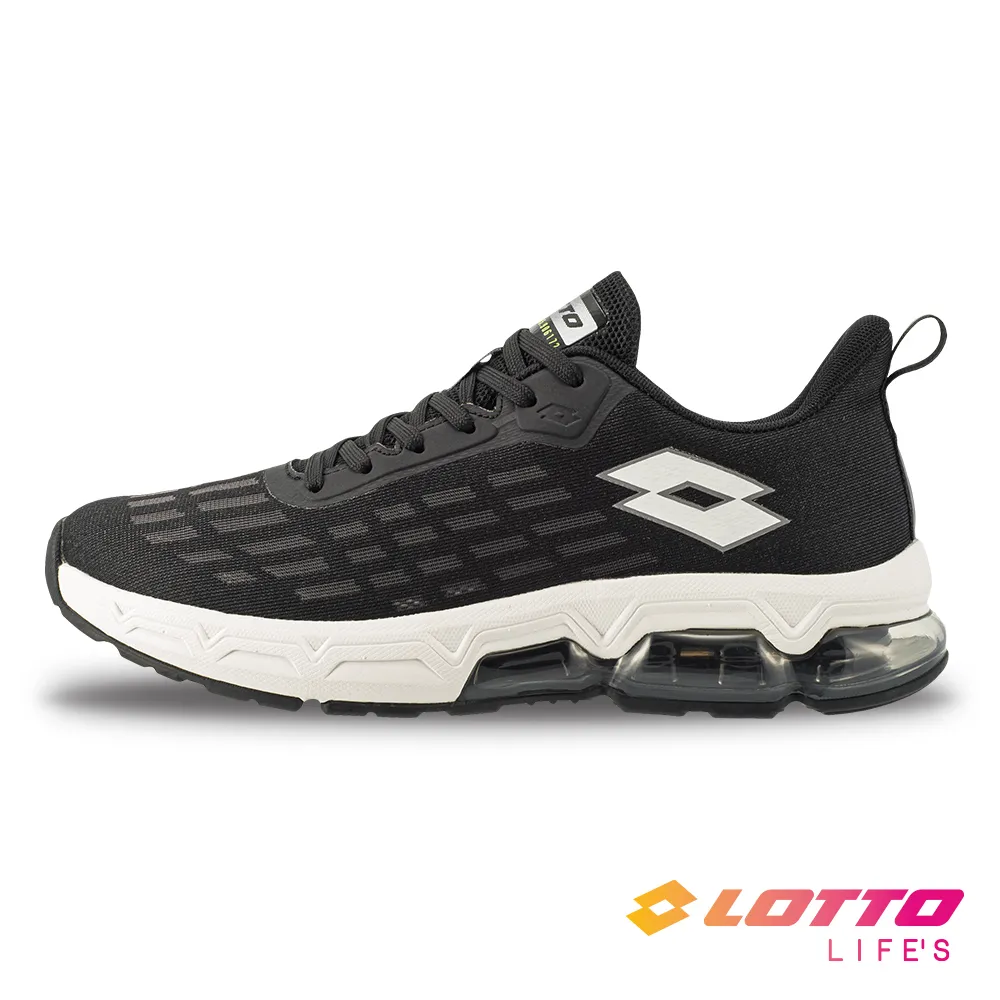 【LOTTO 義大利】男 AERO+ 氣墊避震跑鞋(全黑) 歷史價格詳細信息