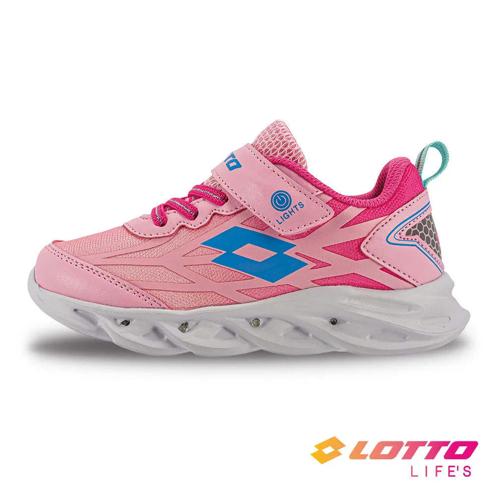 【LOTTO 義大利】童 POWER LIGHT 電燈跑鞋(藍-LT3AKR8276)17~22CM 歷史價格詳細信息