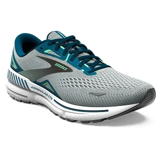 Brooks Adrenaline GTS 23 [1103911D427] 男 慢跑鞋 運動 支撐 輕量 緩震 灰藍綠 歷史價格詳細信息
