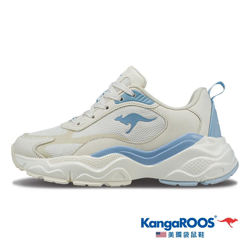 KANGAROOS DAZZLE 經典老爹鞋 白藍綠 KW32287 女鞋 歷史價格詳細信息
