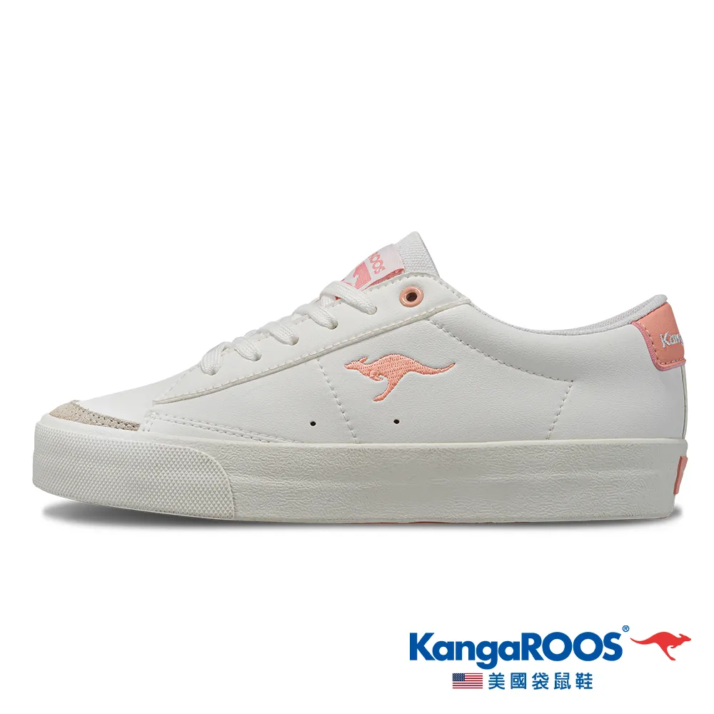 KangaROOS 米白 美國袋鼠 魔鬼氈 休閒 拖鞋 女款 J2046【新竹皇家 KW32189】 歷史價格詳細信息