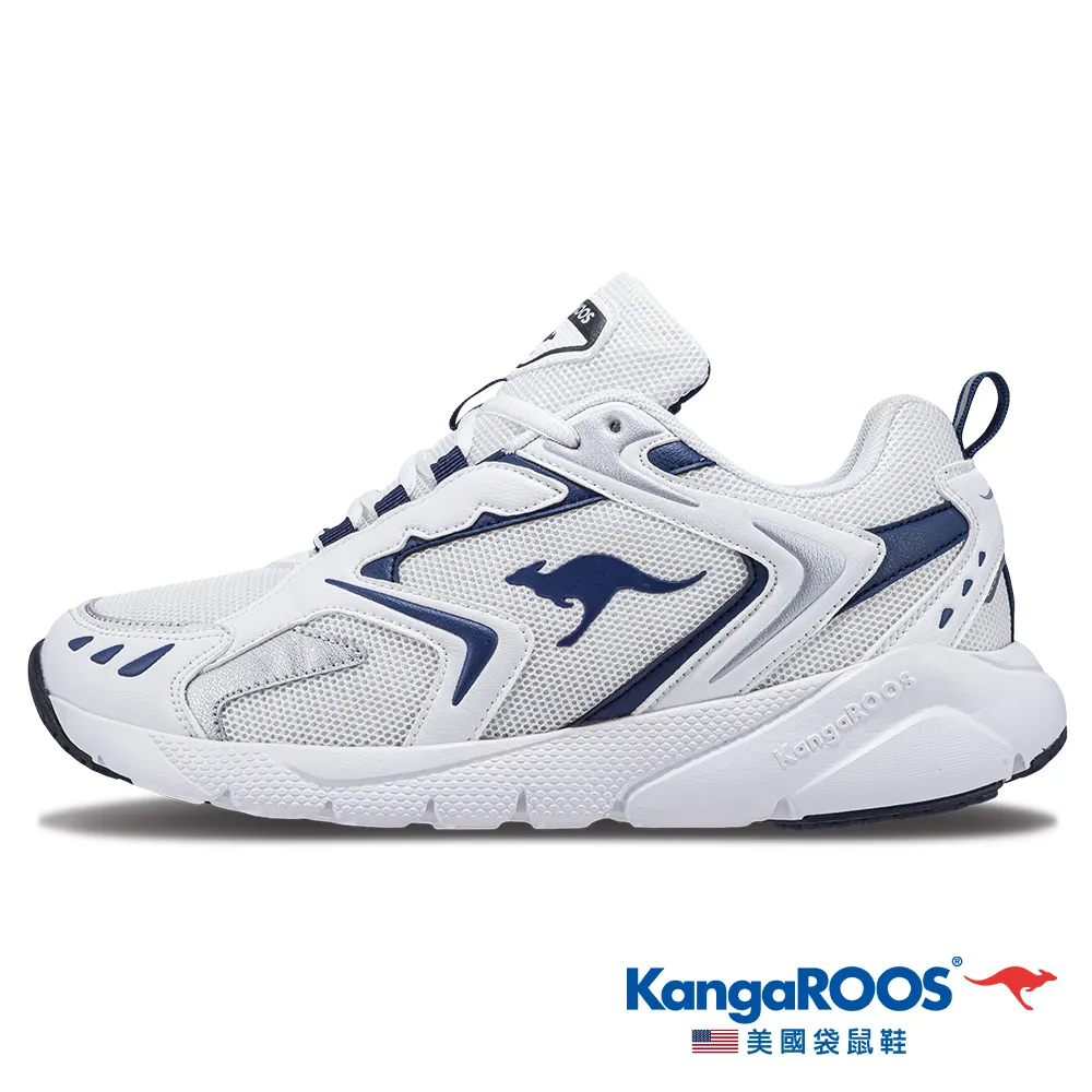 【KangaROOS 美國袋鼠鞋】男鞋 COURT 美式復古 休閒鞋 平底鞋 (白-KM31729) 歷史價格詳細信息