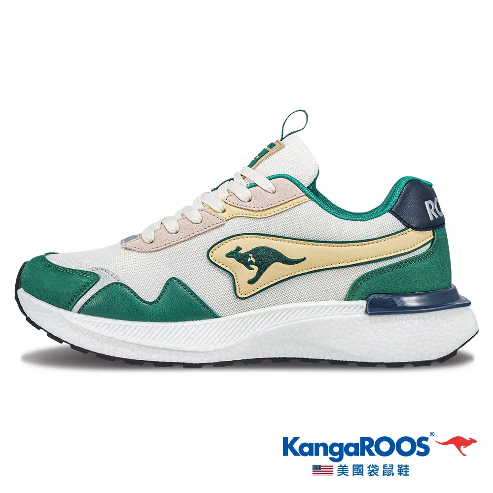 【KangaROOS 美國袋鼠鞋】男鞋 COURT 美式復古 休閒鞋 平底鞋 (白-KM31729) 歷史價格詳細信息