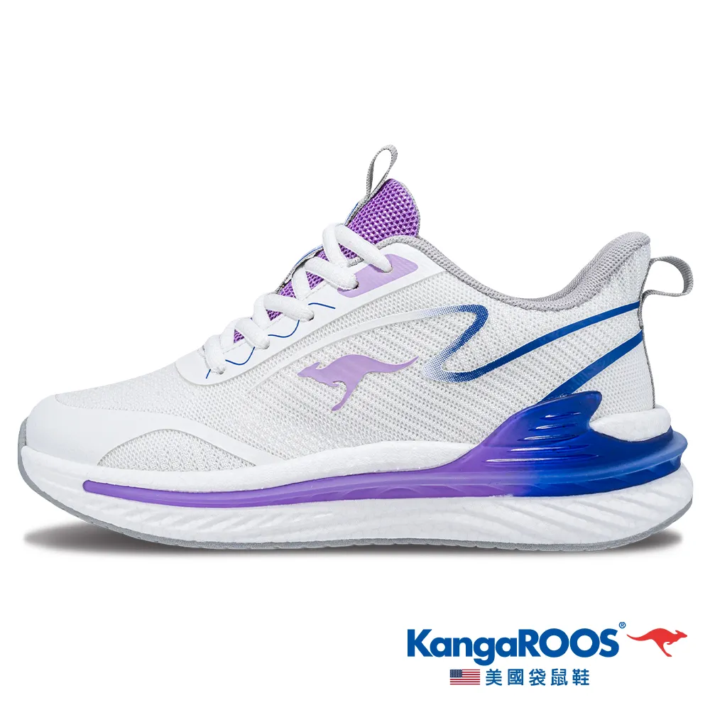 【KangaROOS 美國袋鼠鞋】女 RUN DASH 科技機能跑鞋 支撐穩定 輕量透氣 (黑粉-KW41190) 歷史價格詳細信息