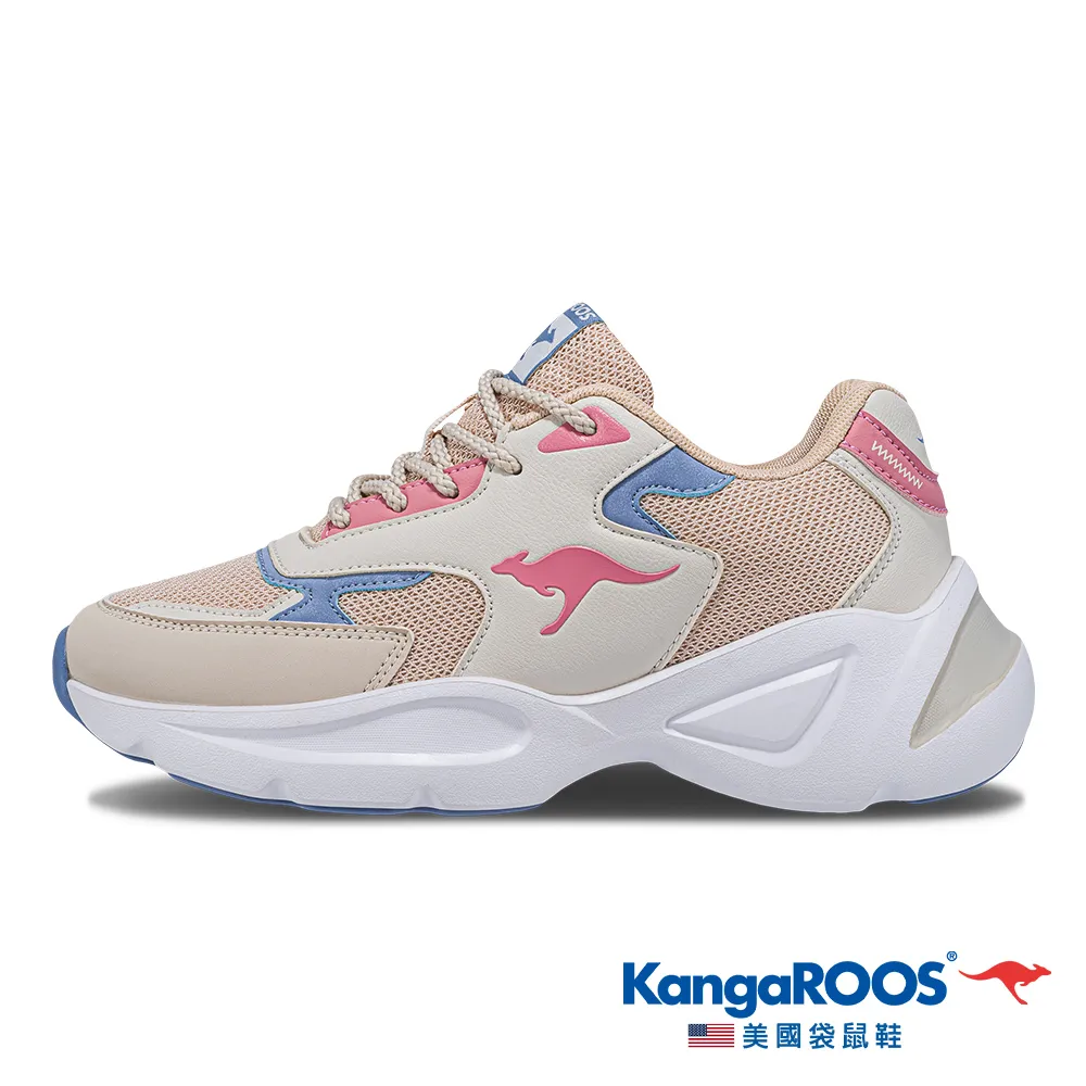 【KangaROOS 美國袋鼠鞋】女鞋 ROO CLOG 厚底洞洞鞋 厚底增高 防水散熱 (紫-KW41717) 歷史價格詳細信息