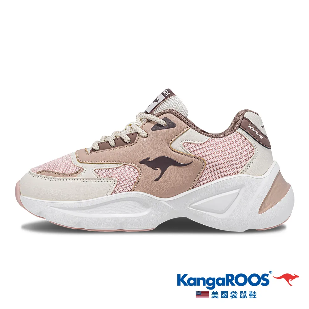 【KangaROOS 美國袋鼠鞋】女鞋 ROO CLOG 厚底洞洞鞋 厚底增高 防水散熱 (紫-KW41717) 歷史價格詳細信息