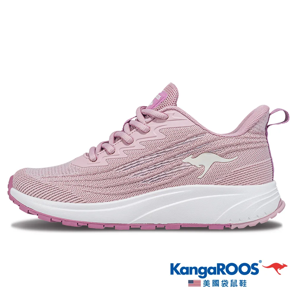 【KangaROOS 美國袋鼠鞋】女鞋 RUN HOVER 透氣輕量跑鞋 運動鞋(黑-KW32140) 歷史價格詳細信息