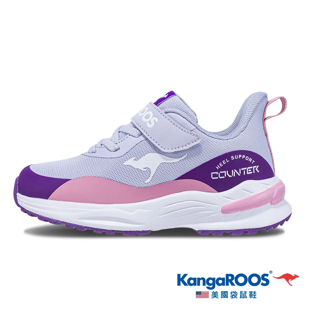 KANGAROOS 拼接氣墊慢跑鞋 藍綠橘 KK21465 中大童鞋 歷史價格詳細信息