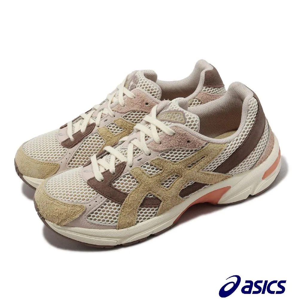 Asics 休閒鞋 GEL-1130 米白 粉紅 大網眼 亞瑟士 復古慢跑鞋 女鞋 【ACS】1202A427200 歷史價格詳細信息