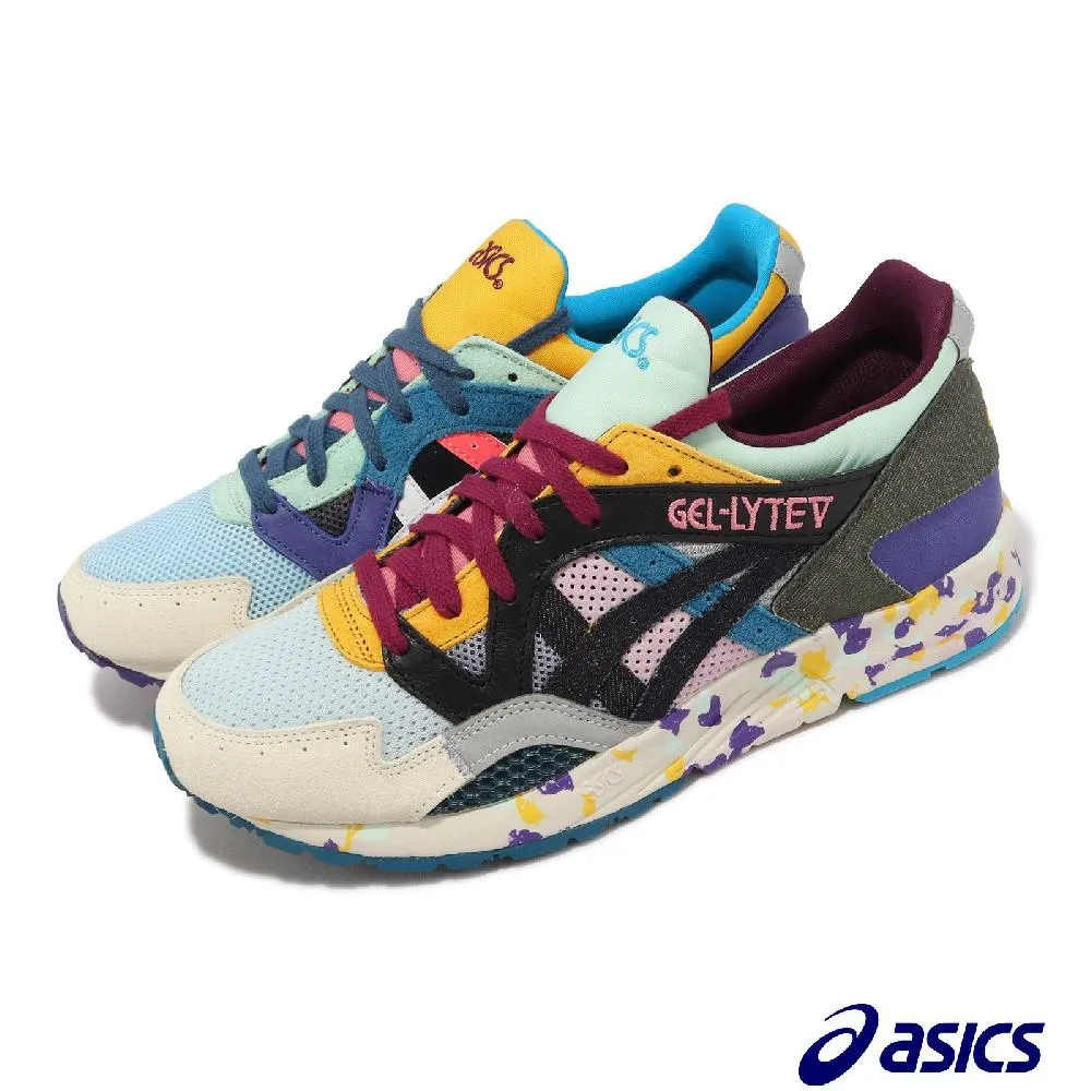 Asics 休閒鞋 Gel-Lyte V 男 復古 米白 紅 藍 襪套式 復古 運動【ACS】 1191A202-100 歷史價格詳細信息