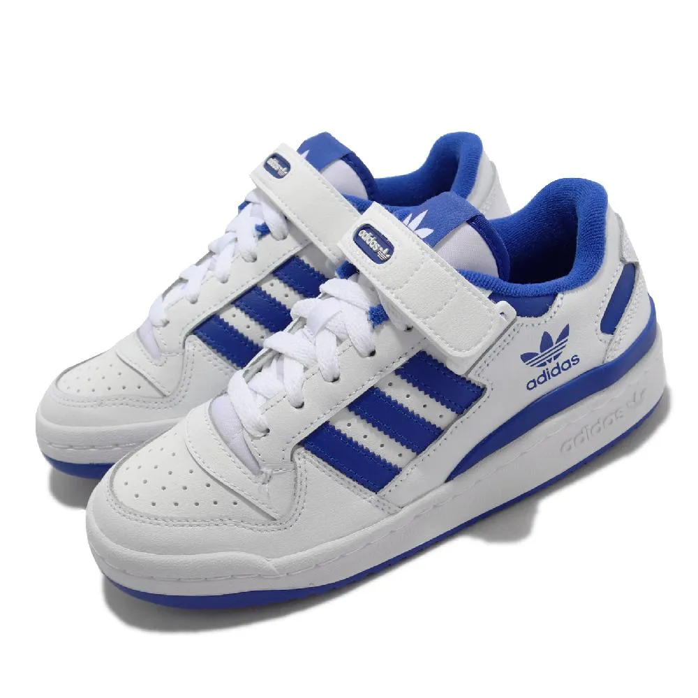 adidas 休閒鞋 Forum Low 白 藍 愛迪達 三葉草 復古 男鞋 【ACS】 FY7756 歷史價格詳細信息