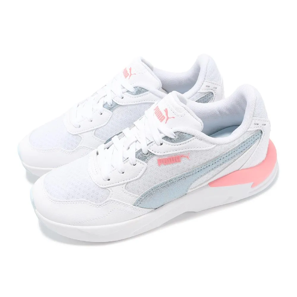 Puma X-Ray Lite 白色 彩紅 網布 休閒運動鞋 男女款 NO.B2123【新竹皇家 36886302】 歷史價格詳細信息