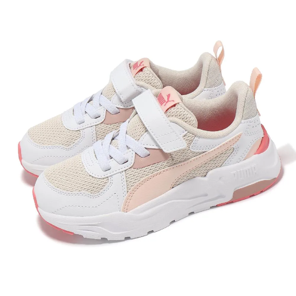 PUMA Trinity Lite AC+ PS 魔鬼氈 運動鞋 中童 白粉 R9726 (39148008) 歷史價格詳細信息