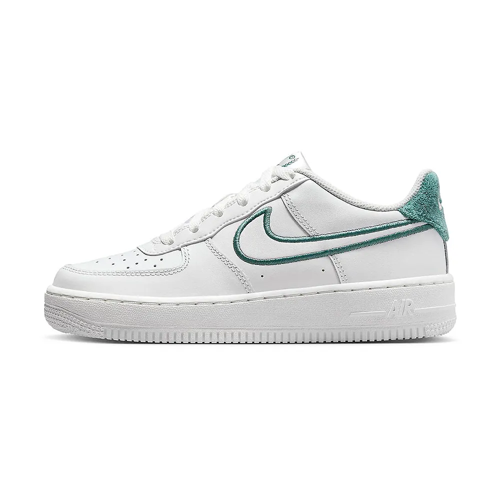 Nike Air Force 1 LV8 大童 白 AF1 休閒 皮革 運動 低筒 橡膠 休閒鞋 HF5744-146 歷史價格詳細信息