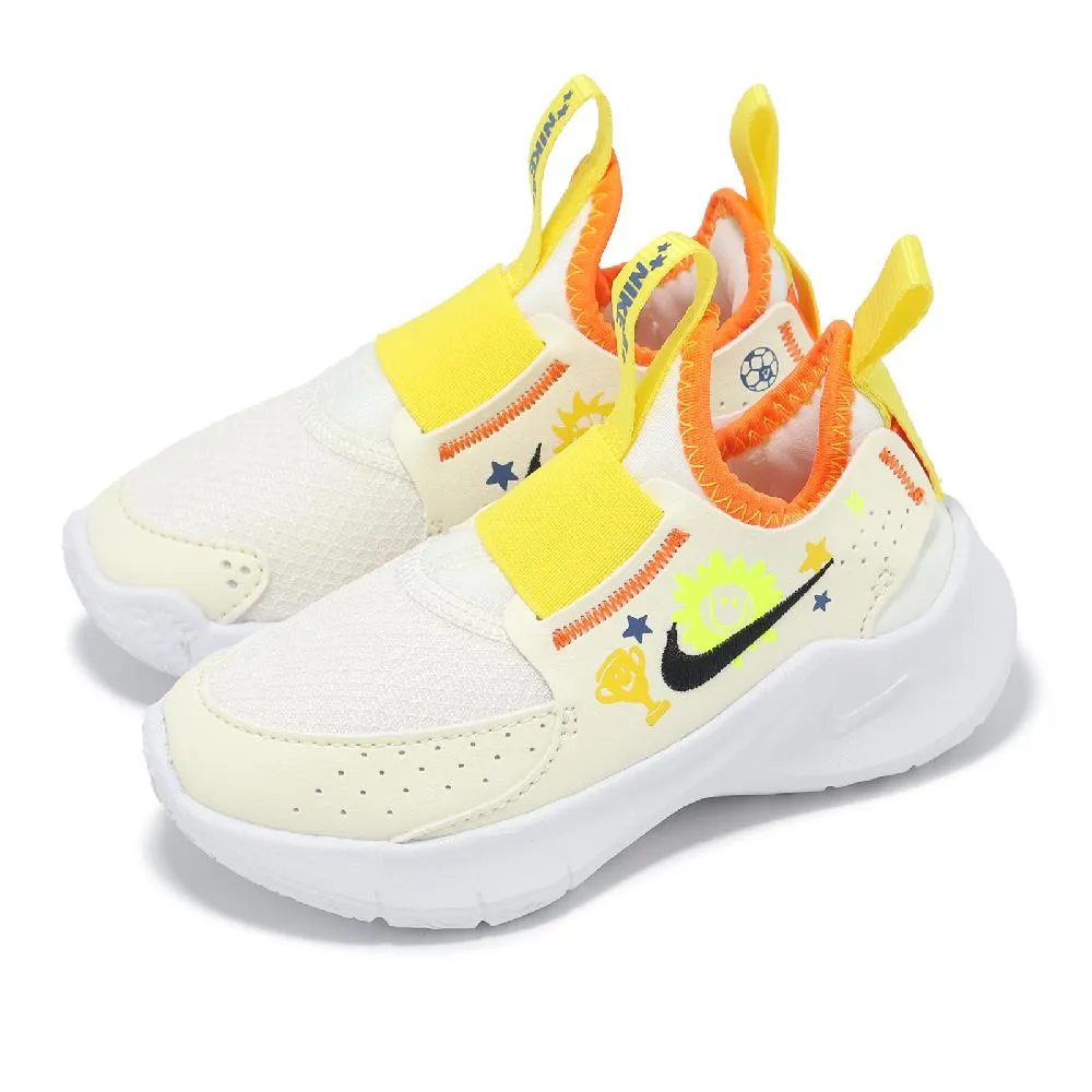 Nike 耐吉 童鞋 Flex Runner 2 TD 黑 金 灰 小童 學步鞋 無鞋帶 束帶 DJ6039-007 歷史價格詳細信息