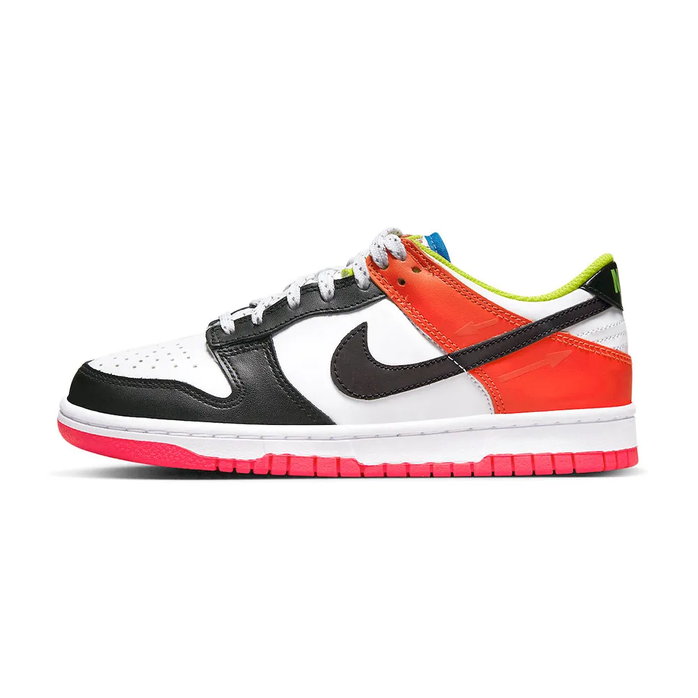 NIKE 休閒鞋 DUNK LOW GS 黑白 反轉 熊貓 大童 女 FD1232-001 歷史價格詳細信息