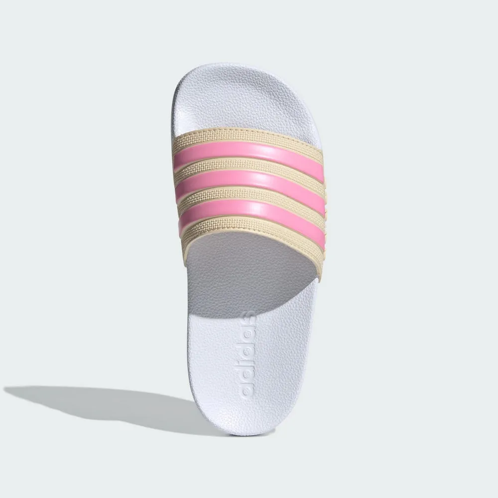 【ADIDAS】ADILETTE 童鞋 中大童 拖鞋 粉白-IE2608 歷史價格詳細信息
