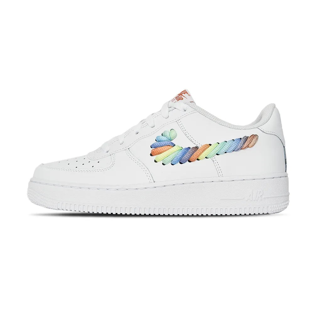 Nike Air Force 1 GS 大童 白 AF1 運動 休閒鞋 FB1838-131 歷史價格詳細信息