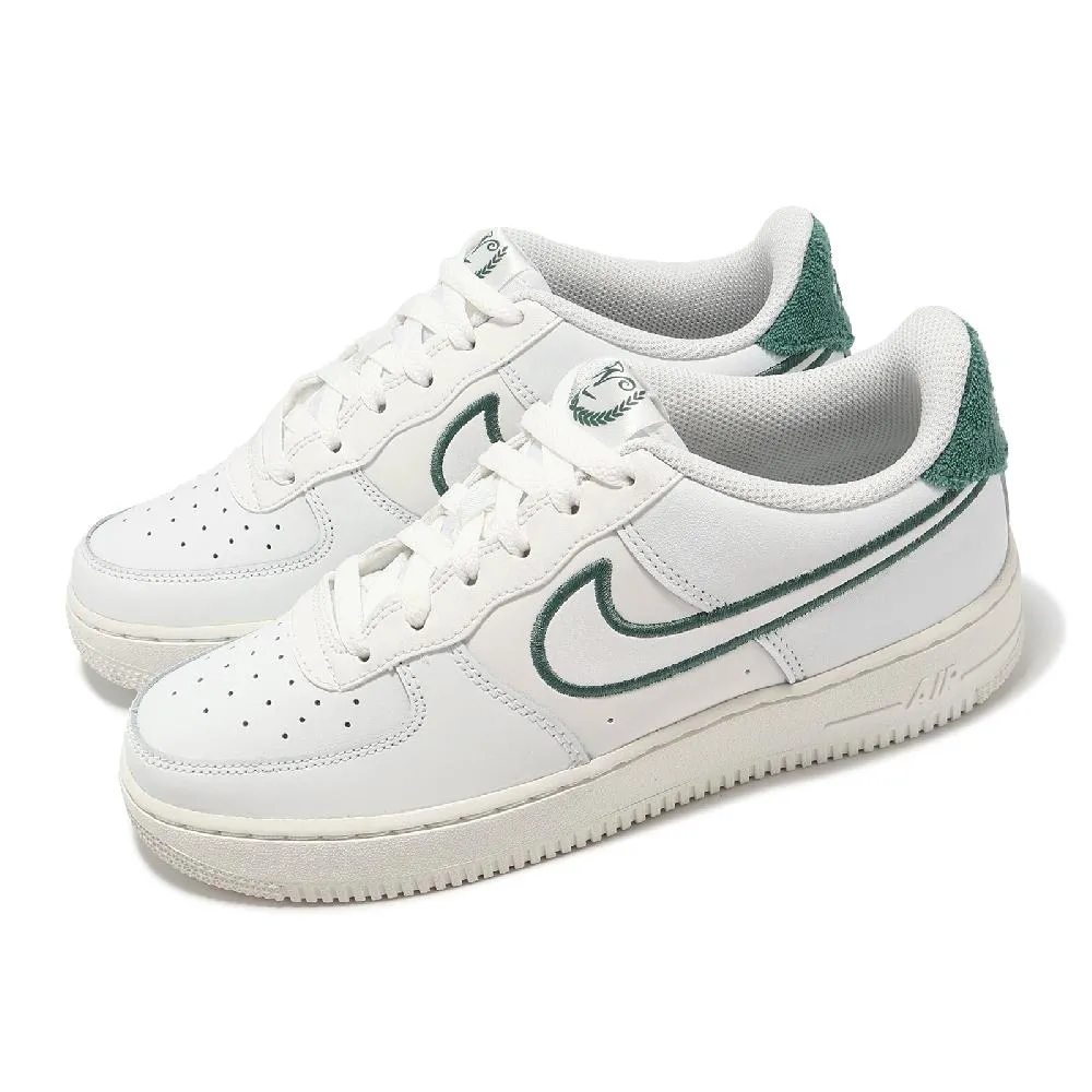 Nike Air Force 1 LV8 大童 白 AF1 休閒 皮革 運動 低筒 橡膠 休閒鞋 HF5744-146 歷史價格詳細信息